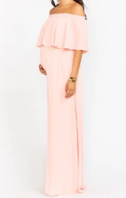 Show Me Your Mumu Hacienda Maxi Dress ~ Frosty Pink Crisp -Show Me Your Mumu BS9 0201S FP46 007 aada801d 44cb 41f9 af1b a44fa7e40650