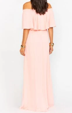 Show Me Your Mumu Hacienda Maxi Dress ~ Frosty Pink Crisp -Show Me Your Mumu BS9 0201S FP46 008 26e61a6d 1900 4244 80be 00d2035636df