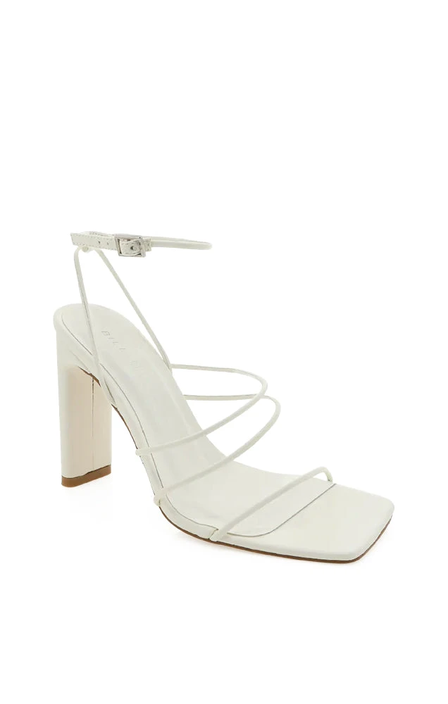 Show Me Your Mumu Billini Caitlin Block Heel ~ White 4 Show Me Your Mumu Billini Caitlin Block Heel ~ White - Image 2