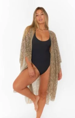 Show Me Your Mumu Universal Sarong ~ Glitter Python -Show Me Your Mumu CFSCM2 84 ZS11 03