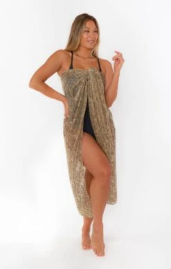 Show Me Your Mumu Universal Sarong ~ Glitter Python -Show Me Your Mumu CFSCM2 84 ZS11 10