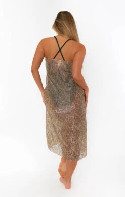 Show Me Your Mumu Universal Sarong ~ Glitter Python -Show Me Your Mumu CFSCM2 84 ZS11 12
