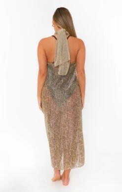 Show Me Your Mumu Universal Sarong ~ Glitter Python -Show Me Your Mumu CFSCM2 84 ZS11 15