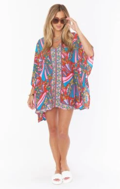 Show Me Your Mumu Peta Tunic ~ Positano Paisley -Show Me Your Mumu CM2 112 ZR54 01 7d34f594 8849 4b46 8473 16904f070526