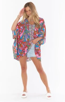 Show Me Your Mumu Peta Tunic ~ Positano Paisley
