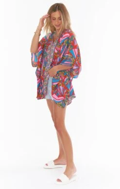 Show Me Your Mumu Peta Tunic ~ Positano Paisley -Show Me Your Mumu CM2 112 ZR54 03