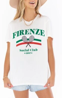 Show Me Your Mumu Italy Tee ~ Firenze Social Club Graphic