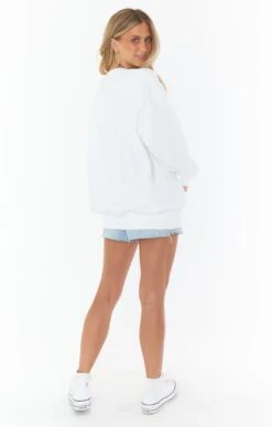 Show Me Your Mumu Italy Sweatshirt ~ Firenze Social Club Graphic -Show Me Your Mumu CM2 4725 FR87 04