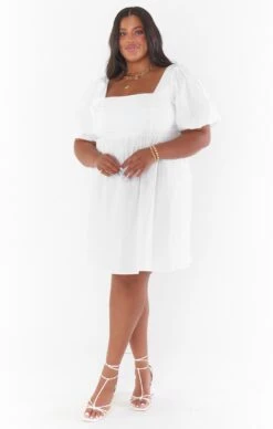 Show Me Your Mumu Amore Dress ~ White Poplin -Show Me Your Mumu CM2 4911X XW05 01 5231fd7a 19d7 445e bb01 3bb43d945eab