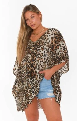 Show Me Your Mumu Peta Tunic ~ Tiramisu Cheetah
