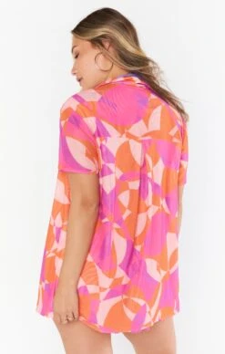 Show Me Your Mumu Blake Button Up ~ Sunset Daiquiri -Show Me Your Mumu CMR2 5603 JK88 03