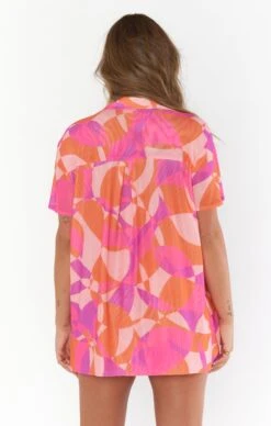 Show Me Your Mumu Blake Button Up ~ Sunset Daiquiri -Show Me Your Mumu CMR2 5603 JK88 07