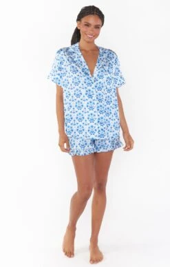 Show Me Your Mumu Daydreaming PJ Set ~ Blue Teagan Floral -Show Me Your Mumu CMS3 5667 BT59 05 0f6a3f8b b62e 46c1 91da 80b2a393941e