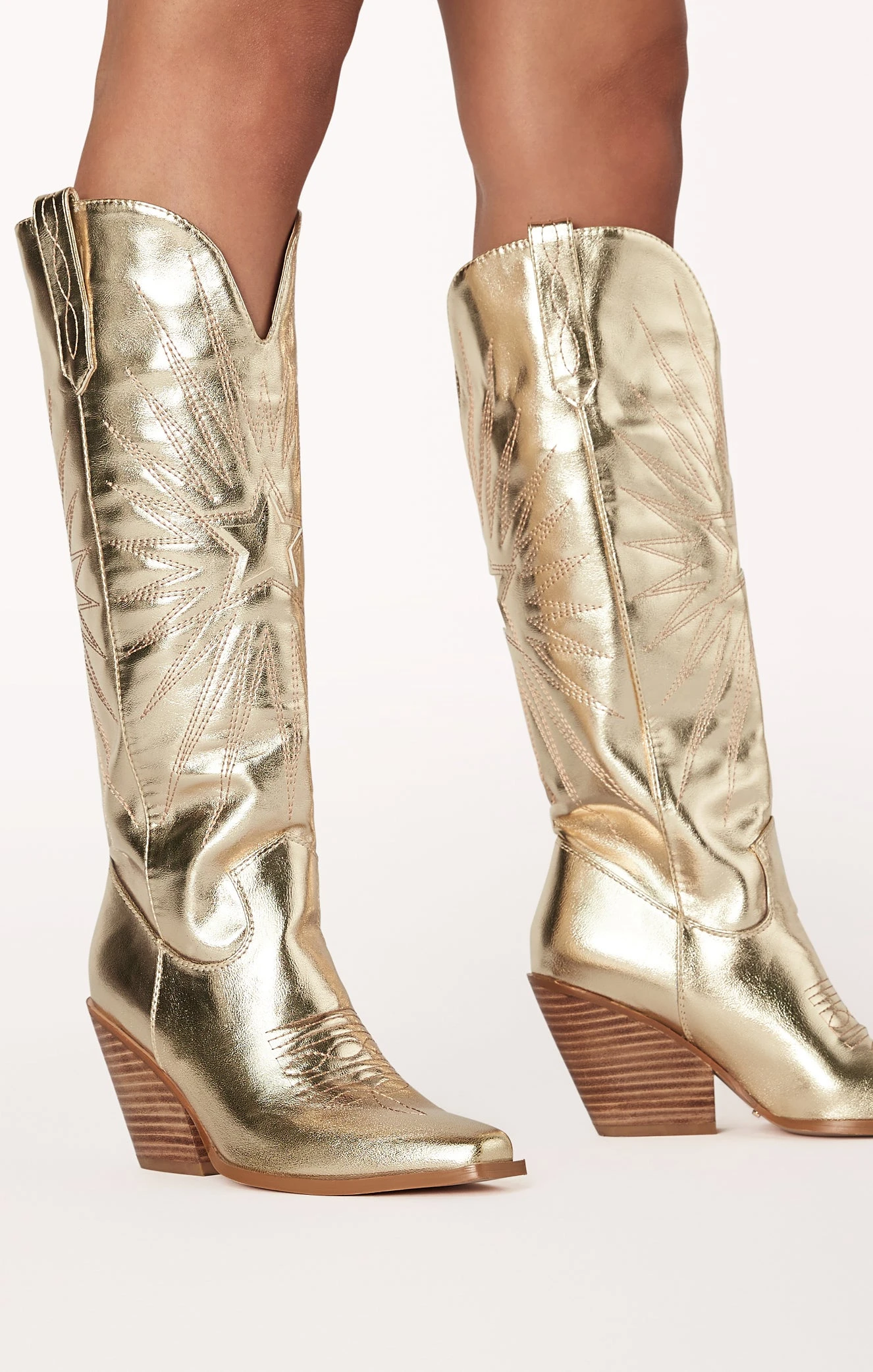 Show Me Your Mumu Billini Constance Western Boot ~ Gold 8 Show Me Your Mumu Billini Constance Western Boot ~ Gold - Image 6