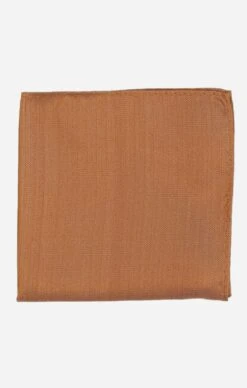 Show Me Your Mumu Sam Pocket Square ~ Copper Solid