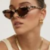 Show Me Your Mumu Banbè Eyewear The Sofia Sunglasses ~ Blonde Tort -Show Me Your Mumu CROPS53copy