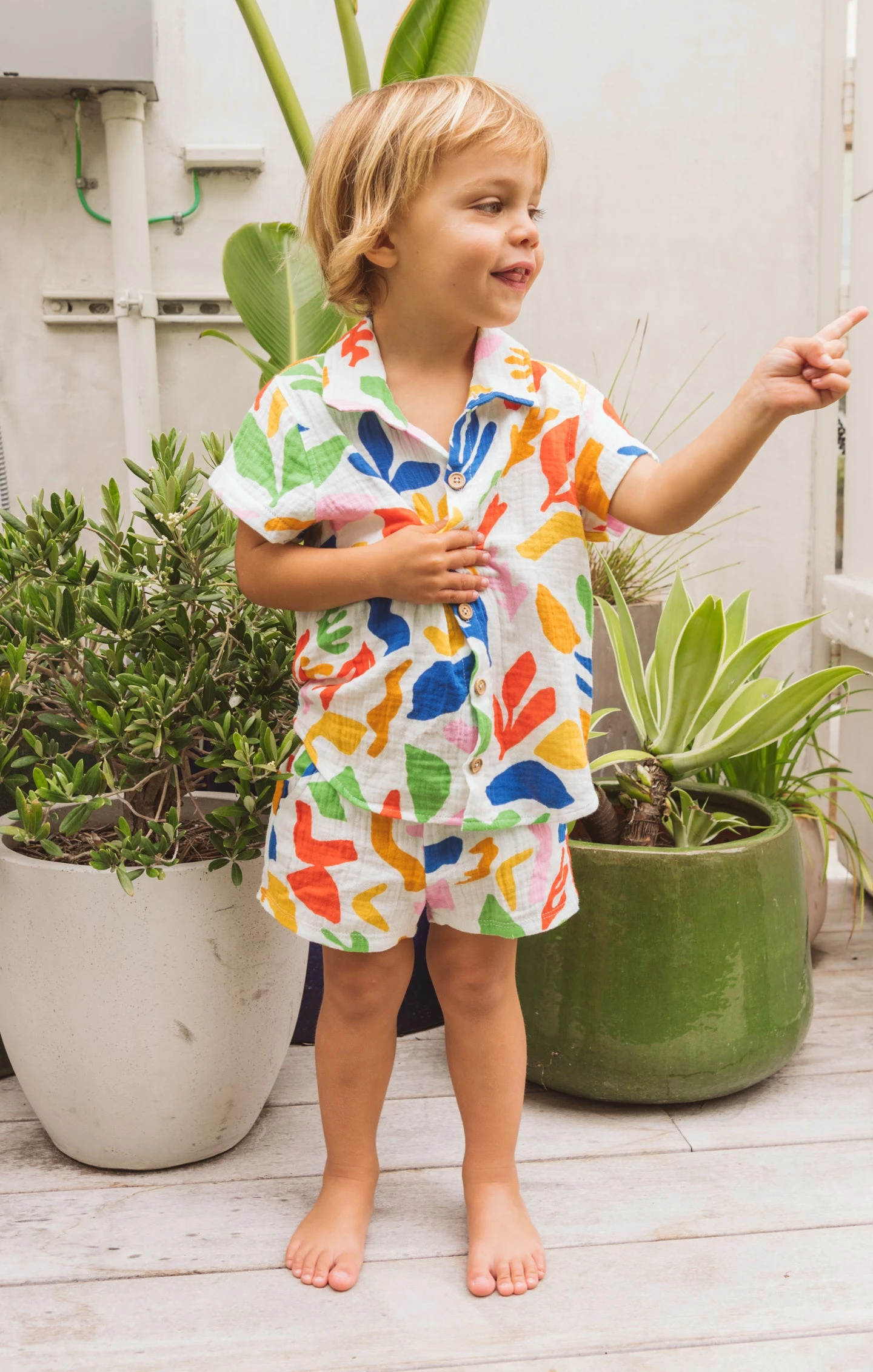 Show Me Your Mumu Lil Button Up Shirt ~ Primary Paradise 3 Show Me Your Mumu Lil Button Up Shirt ~ Primary Paradise