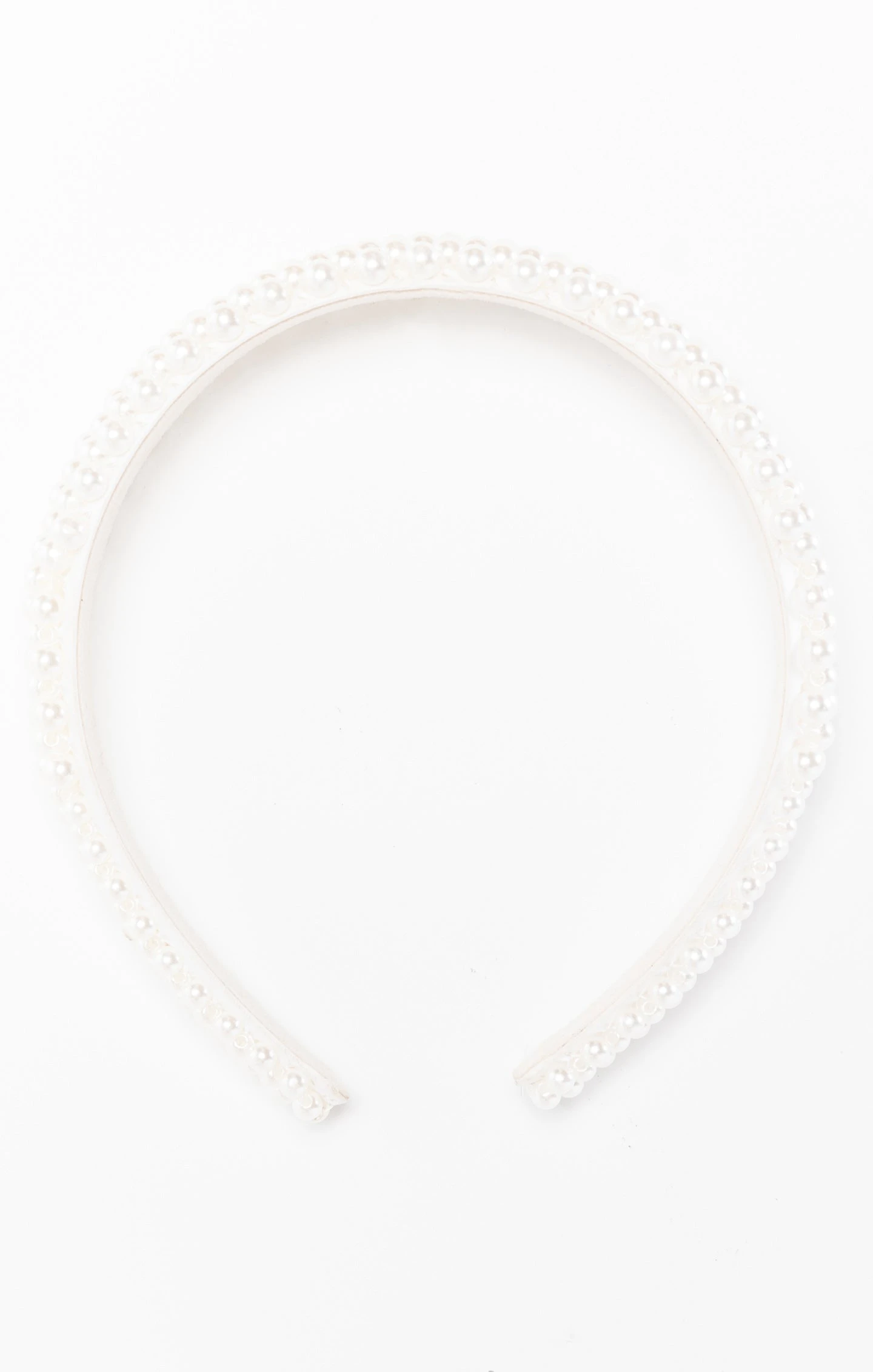 Show Me Your Mumu Rosaria Pearl Headband ~ White 7 Show Me Your Mumu Rosaria Pearl Headband ~ White - Image 5