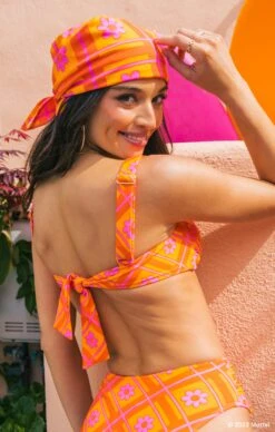 Show Me Your Mumu Groovy Babe Head Scarf ~ Malibu Daisy