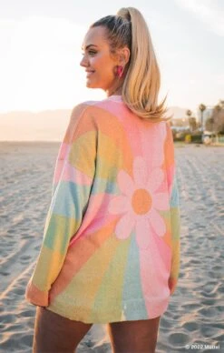 Show Me Your Mumu After Sun Sweater ~ Daisy Stripe Knit -Show Me Your Mumu DSC 3073