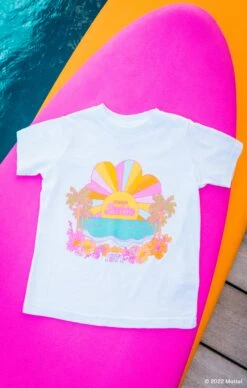 Show Me Your Mumu Little Point Dune Tee ~ Malibu Barbie™ Graphic -Show Me Your Mumu DSC 3227