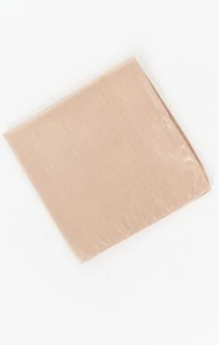 Show Me Your Mumu Sam Pocket Square ~ Soft Beige Solid -Show Me Your Mumu DSC 6453 1