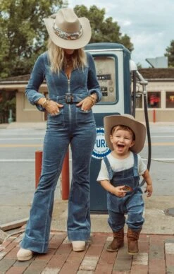 Show Me Your Mumu Porter Jumpsuit ~ Cool Blue Corduroy -Show Me Your Mumu DSC 7579