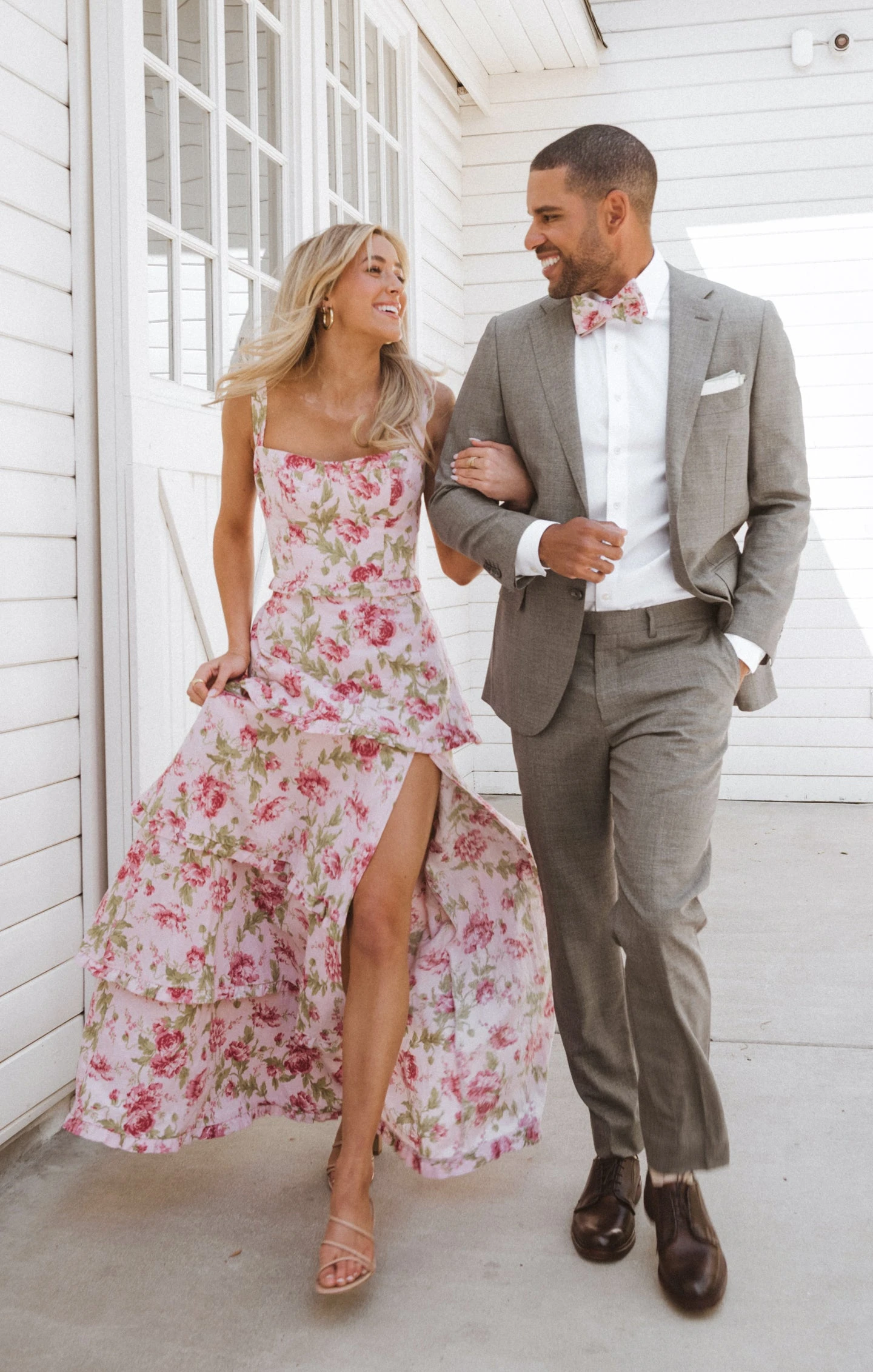 Show Me Your Mumu Josh Bow Tie ~ Garden Romantic 4 Show Me Your Mumu Josh Bow Tie ~ Garden Romantic - Image 2