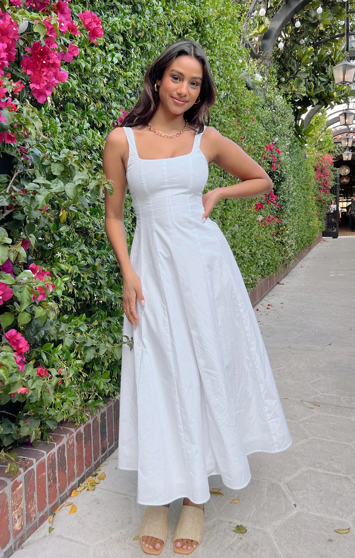 Show Me Your Mumu Prim Dress ~ White Poplin 3 Show Me Your Mumu Prim Dress ~ White Poplin