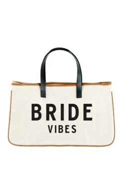 Show Me Your Mumu Bride Vibes Canvas Tote ~ Natural -Show Me Your Mumu F3808
