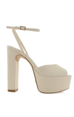 Show Me Your Mumu Billini Farley Platform Heel ~ Bone -Show Me Your Mumu FARLEY BONE 1