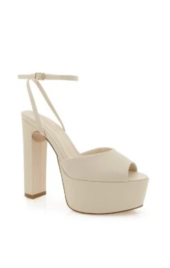 Show Me Your Mumu Billini Farley Platform Heel ~ Bone -Show Me Your Mumu FARLEY BONE 3