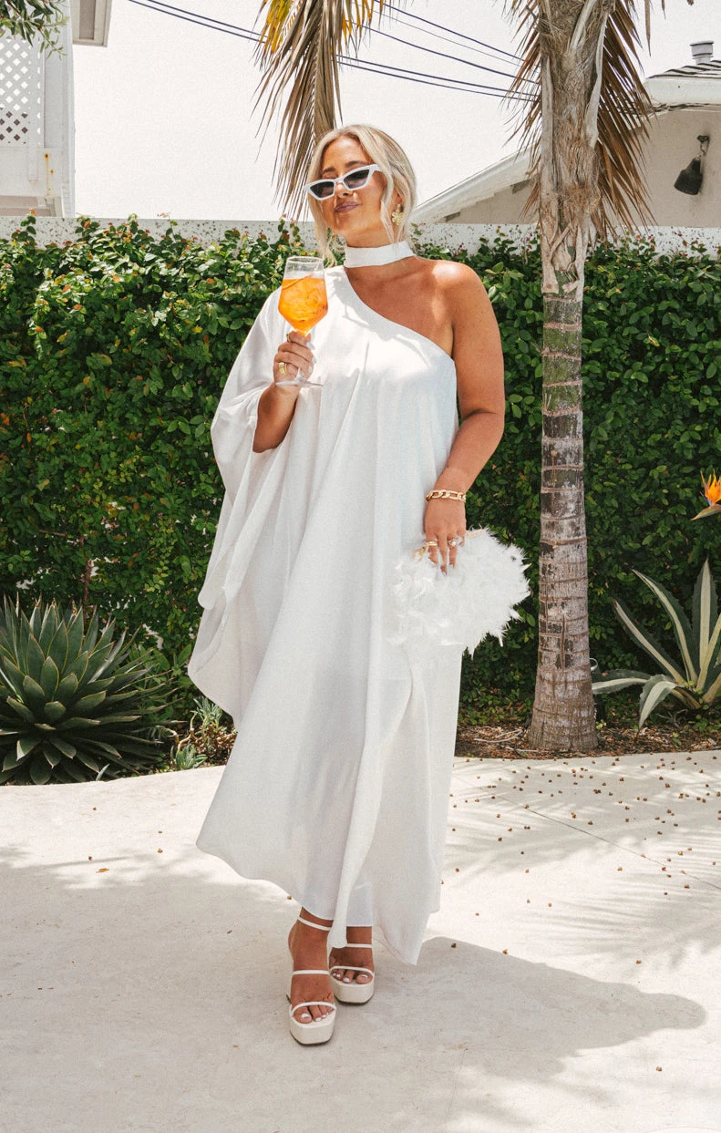 Show Me Your Mumu Fae Faux Feather Purse ~ White 7 Show Me Your Mumu Fae Faux Feather Purse ~ White - Image 5