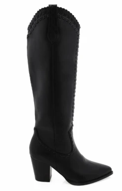 Show Me Your Mumu Billini Finley Cowboy Boot ~ Black -Show Me Your Mumu FINLEY BLACK 1