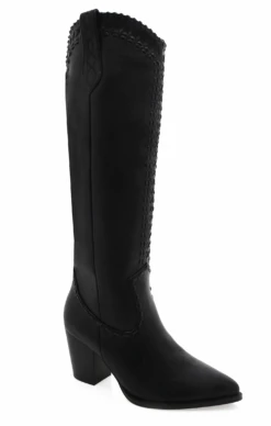 Show Me Your Mumu Billini Finley Cowboy Boot ~ Black -Show Me Your Mumu FINLEY BLACK 3