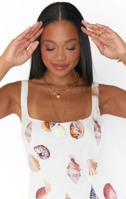 Show Me Your Mumu Shell Chain Necklace ~ Gold -Show Me Your Mumu FJEM3 012 59GS 03