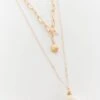 Show Me Your Mumu Shell Chain Necklace ~ Gold -Show Me Your Mumu FJEM3 012 59GS 06