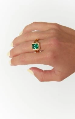 Show Me Your Mumu Vanessa Mooney The Amoy Ring ~ Emerald -Show Me Your Mumu FJEM9 011 20AE 02