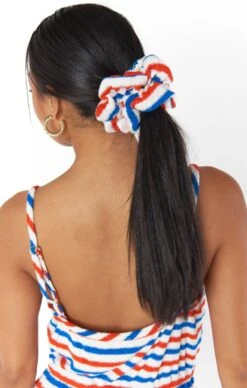 Show Me Your Mumu Scrunchie ~ Americana Terry