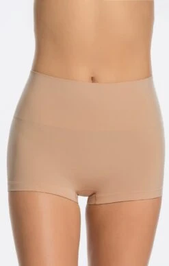 Show Me Your Mumu SPANX Ecocare Seamless Shaping Boyshort ~ Toasted Oatmeal