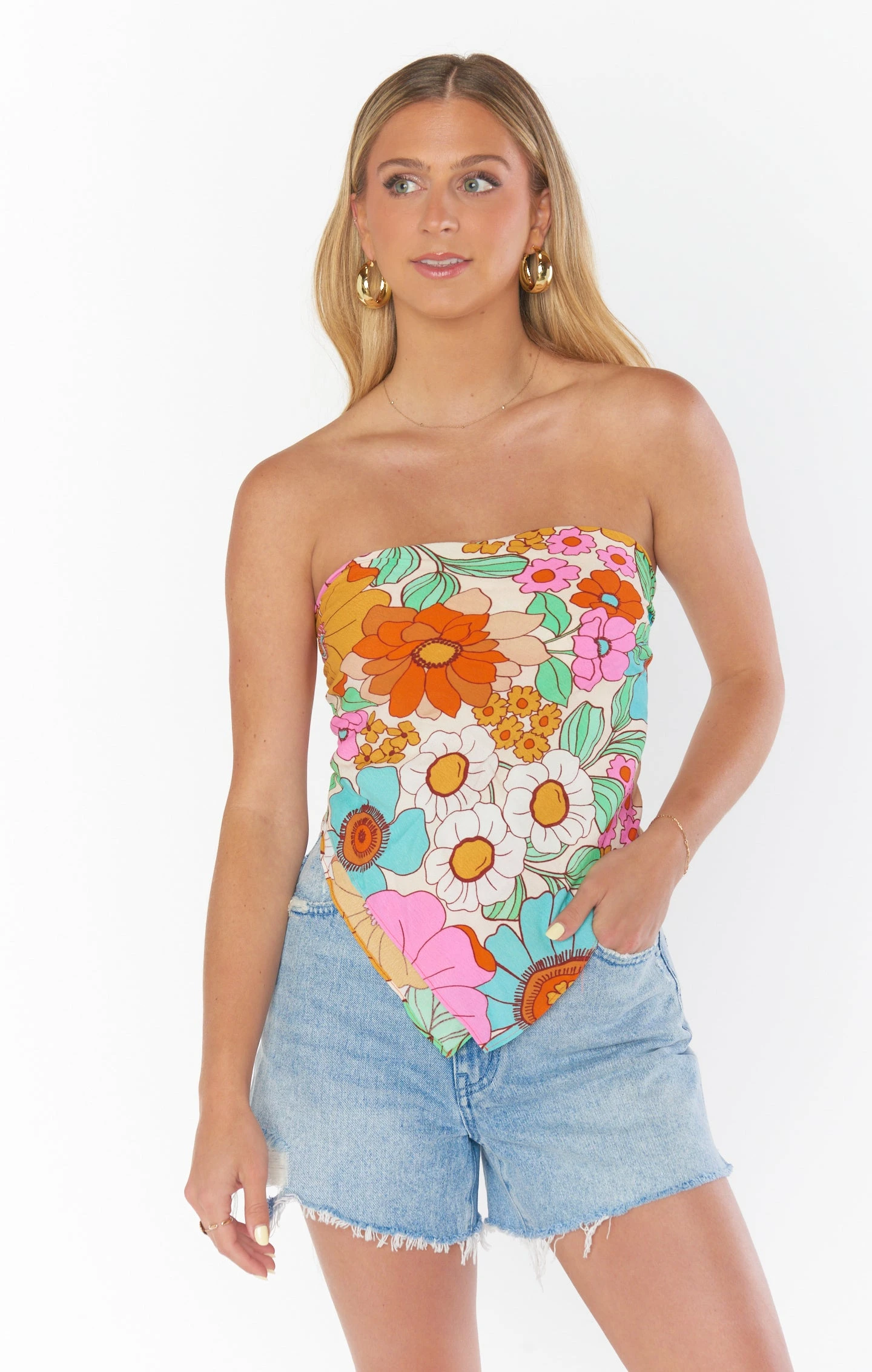 Show Me Your Mumu Jayde Scarf ~ Flower Market 6 Show Me Your Mumu Jayde Scarf ~ Flower Market - Image 4