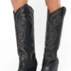 Show Me Your Mumu Steve Madden Lasso Western Boot ~ Black -Show Me Your Mumu FSHF8 002 28BL 01