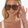 Show Me Your Mumu Aire Whirlpool Sunglasses ~ Dark Tort