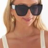 Show Me Your Mumu Aire Haedus Sunglasses ~ Black -Show Me Your Mumu FSUS8 054 29BH 01