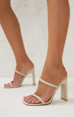 Show Me Your Mumu Billini Harlay Block Heel ~ Birch