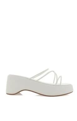 Show Me Your Mumu Billini Harris Platform Sandal ~ White 11 Show Me Your Mumu Billini Harris Platform Sandal ~ White -Show Me Your Mumu HARRIS WHITE 1