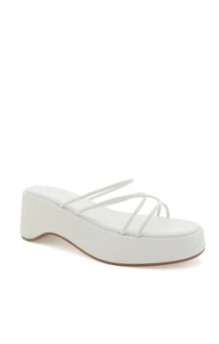 Show Me Your Mumu Billini Harris Platform Sandal ~ White 10 Show Me Your Mumu Billini Harris Platform Sandal ~ White -Show Me Your Mumu HARRIS WHITE 3