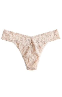 Show Me Your Mumu Hanky Panky Signature Lace Original Rise Thong ~ Chai
