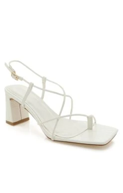 Show Me Your Mumu Billini Ilaia Block Heel ~ White 11 Show Me Your Mumu Billini Ilaia Block Heel ~ White -Show Me Your Mumu ILAIA WHITE WHITECROC 3