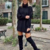 Show Me Your Mumu Chester Sweater Dress ~ Black Knit -Show Me Your Mumu IMG 0046 f536ef10 ff4a 44dc a548 0280e846ed5b